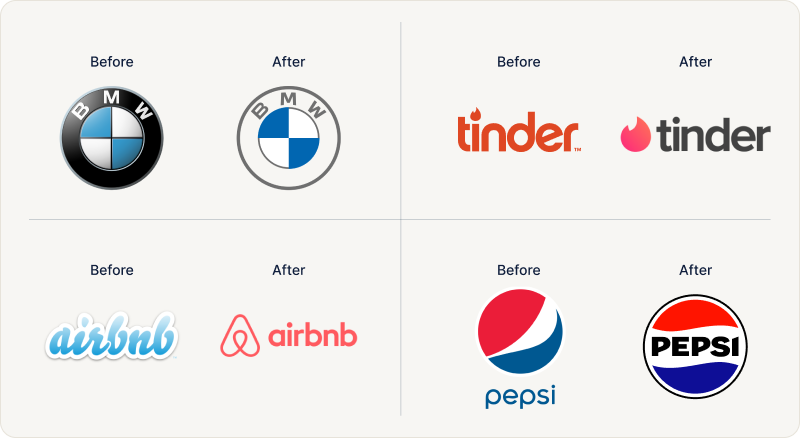 small business logos can compete with the big brands if they're versatile and simple.